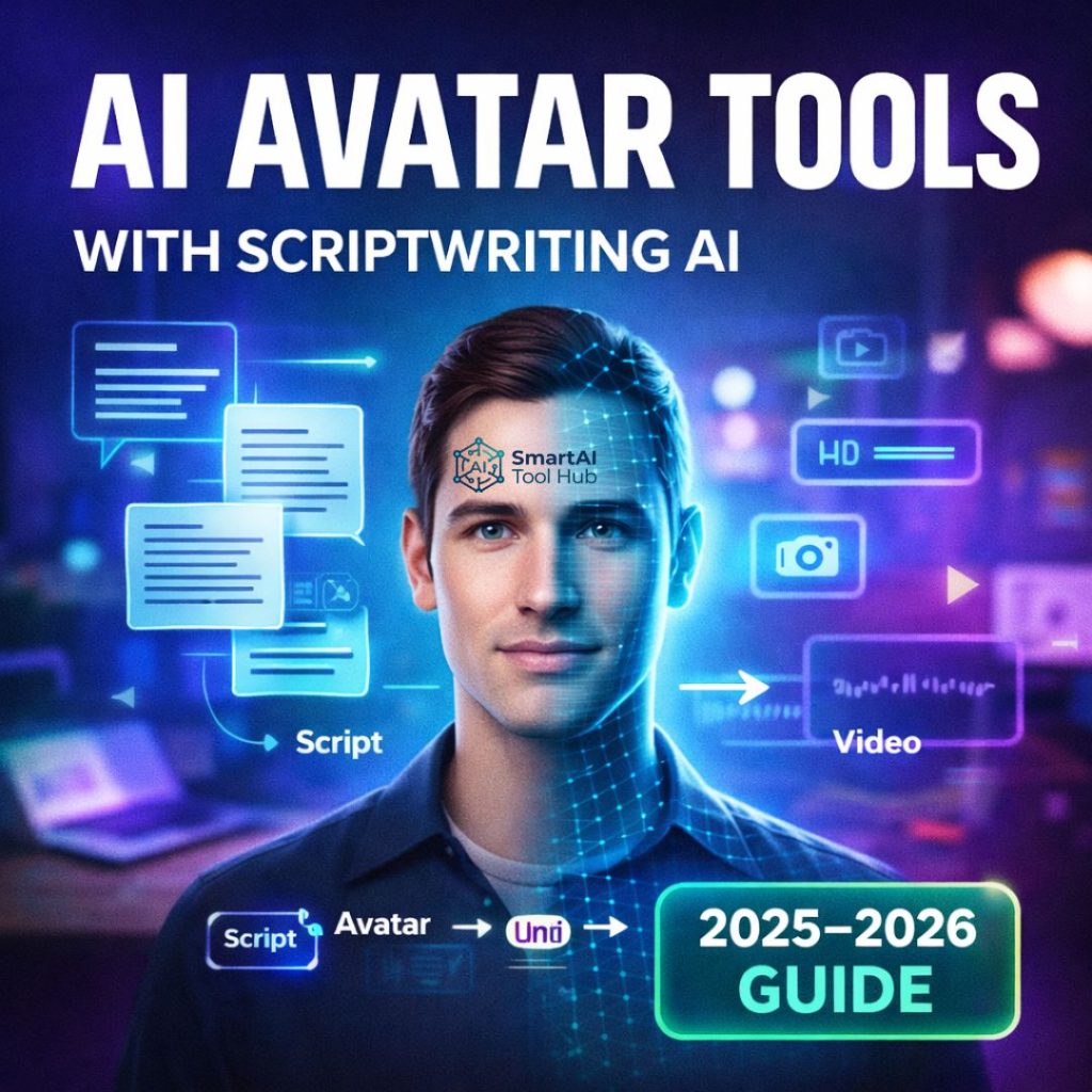AI avatar tools with built-in scriptwriting assistance for video creation in 2025