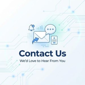 Contact Us featured image for SmartAI Tool Hub showing communication and support for AI tools and technology.