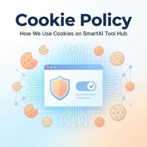 Cookie Policy featured image for SmartAI Tool Hub explaining website cookies, user consent, and tracking technologies.